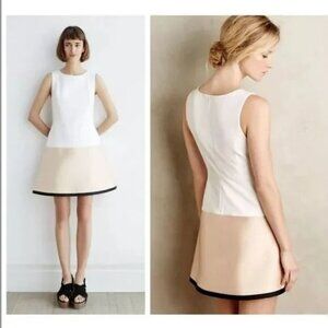 Anthropologie - Maeve Womens Sz 12 Gold-Dipped Mini Dress Formal Cocktail
